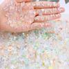 Decorações Coloridas Mistas 3D para Unhas Transparente Champagne Rosa Aurora Celebridade da Internet Strass para Unhas