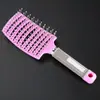 Pente de costela para mulheres, especial para raízes de cabelo volumosas, modelagem de cabelo, artefato de topo de crânio alto, cabelo longo, cabelo cacheado, massagem, pente curvo grande
