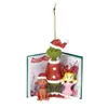 Pingente Rena Pelo Verde Peculiar Decoração de Natal Novo Ornamento de Acrílico Árvore de Natal Transfronteiriço