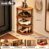 Zapatero multicapa para uso doméstico, diseño simple para recibidor, ahorra espacio, apto para uso en interiores, dormitorios y apartamentos de alquiler, zapatero pequeño económico