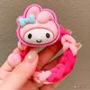 Celebração da Internet Infantil Cor Trançada Cabelo Grosso Corda de Cabelo Acessório de Cabeça Fofo Desenho Animado Sanrio Corda de Cabelo Menina Pequena Acessórios de Cabelo