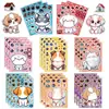 Pegatinas de Puzzle Lindas de Cachorro de Dibujos Animados Perro Puzzle Manual DIY Decoración Creativa Pegatinas Educativas Impermeables para Niños
