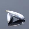 Colgante de plomo con forma de gota de ocho anillos en forma de hoja de sauce, colgante de plomo con anillo de cobre, colgante de plomo con peso de plomo, colgante de pesca con gramo de pie, accesorios para caña de mar