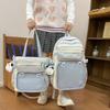 Mochila de Gran Capacidad Linda Estudiantes de Secundaria Bolsa para el Dolor Estilo Ins Mochila Escolar Japonesa Mochila de Hombro Moderna para Estudiantes en Clase
