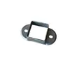 Accesorios para vallas de acero galvanizado base fija base galvanizada conector de tubo cuadrado tensor de balcón ensamblaje de escalera barandilla