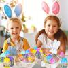 Nuevo huevo de Pascua transfronterizo 6*4cm huevo retorcido Cáscara de cápsula para fiesta de Pascua Máquina de huevos retorcidos Caja ciega mayoreo