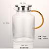 Nuevo Hogar Vidrio Borosilicato Alto Alta Temperatura A Prueba de Explosiones Textura Piña Hervidor de Agua Fría Hogar Sala de Estar Simple Tetera para Té de Flores