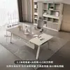 A mesa de escritório Shiji Rugo é uma mesa executiva simples e moderna, um conjunto de mesa de escritório de alta qualidade e elegante para chef