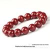 Pulseira de Cinábrio Areia Dourada Roxa para Homens e Mulheres, Contas de Buda de Círculo Único, 108 Peças de Joalheria, Pulseira de Múltiplos Círculos
