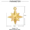 Árbol de la Vida Loto Dosel Acero Inoxidable DIY Colgante de Collar para Mujer Candado de Amor Alas de Luna Pulsera Colgante Venta al por Mayor
