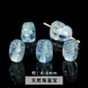 Colgante de cristal de fresa natural de joyería Jingdian, joyería artesanal tallada, estilo étnico, pulsera, colgante, accesorios al por mayor