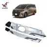 Adequado para Toyota 23 Alphard Série 40 Grelha Dianteira Modificada Adesivos Decorativos Tiras de Acabamento Originais Especiais para Alphard