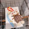 Hd11267A06 Cor Maillard Algodão Preenchido Urso Boneco Chaveiro de Carro Pingente de Bolsa Corrente para Pendurar Celular