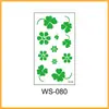 Venda Quente Transfronteiriça Impermeável à Prova de Suor Chapéu Verde Trevo Festival Irlandês Adesivos St Patrick Adesivos de Tatuagem
