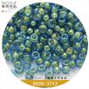 Japón Miyuki Miyuki Importado Cuentas Redondas 3mm Cuentas de Arroz [Serie Tres de Colorante de Núcleo de Color 14] 10g Accesorios de Decoración