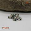 Aleación de Plata Tibetana Cuentas Espaciadoras Forma de Gota de Aceite Estrella y Luna Accesorios Bodhi Ropa DIY Piezas para Collares Pulseras Venta al por Mayor