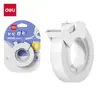 Set de Cinta Invisible Deli 30112/30113 con Cortador 12 mm * 20 m * 50 µm Cinta Invisible para Estudiantes