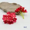 Pintura al Óleo de Flor de Seda Artificial, Guirnalda de Flores de Rosa, Decoración del Hogar, Arreglo de Boda con Flores de Seda, Fabricación de Flores para Pasador de Minorías Étnicas