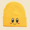 Bonita Niña Corazón Estrella Kabi Gorro Frío Gorro de Lana Invierno Tierra Fresco Rosa Suave Versátil Moda Cálido Gorro de Punto