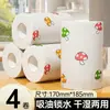 Paño de Cocina para Persona Perezosa Doble Uso Húmedo y Seco Cocina Espesado Paño para Lavar Platos Hogar Absorción de Agua Papel de Cocina Desechable Absorción de Aceite Absorción de Agua