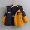 Chaqueta reversible con forro polar para otoño e invierno para niños, nuevo modelo 2026, cortavientos para niños, abrigo para primavera y otoño para niños mayores, reversible