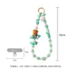 Cordón para Teléfono Móvil Estilo Chino Original Tejido a Mano Gama Alta Nicho Cadena para Teléfono Móvil China con Cuentas Cuerda Colorida de Xizang