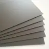 Preto Fosco Preto Brilhante Branco Folha de PVC Folha Fina Placa de Acrílico Transparente Plástico Rígido ABS de Alta Temperatura Filme de PP