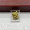 Shuibeijin Calcomanía Dorada para Teléfono Oro Puro 999 Dios de la Riqueza Pieza de Oro Regalo de Cumpleaños Tienda Mismo Estilo Al por Mayor