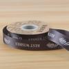 Fita de Poliéster com Letras Inglesas de 2,5cm Tira para Embalagem de Bolo de Aniversário Loja de Flores Artesanato DIY Materiais de Embalagem Floral
