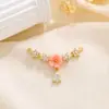 Colgante transfronterizo europeo y americano flor y gota de agua accesorios de joyería DIY, diseño exquisito y simple, accesorios para mujeres, ventas directas de fábrica