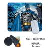 Alfombrilla de ratón para juegos de anime Batman de la serie Marvel, alfombrilla de mesa de tela con bordes bloqueados y animación secundaria, alfombrilla de mesa publicitaria