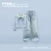 Conjunto de Primavera y Otoño para Niñas: Conjunto de Dos Piezas Estilo Dulce y Lindo con Top de Manga Larga tipo Polo con Lazo y Jeans con Estampado de Estrellas