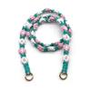 Cordón tejido con diseño de margaritas para llaves, teléfono móvil, antipérdida, para bolso de mujer, correa de hombro, decoración sencilla, transfronterizo, nuevo