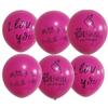 Celebridad de Internet Globo de Corazón Palo de Mano Accesorios Confesión Propuesta Boda Foto Certificado Registro Atmósfera Decoración Arreglo