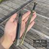 . Ciudad de Longquan Mini Espada Espada de Bolsillo Espada Han Antigua Rey de Qin Espada del Rey Yue Luna Rota Arcoíris Residual Cuchillo Corto Sin Filo