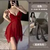 Gato Noturno Lingerie Erótica Doce Renda de Malha Patchwork Decote Profundo Tentação Sexy Transparente Costas Abertas Camisola Pijama para Casa