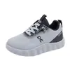 Zapatos Deportivos para Niños 2026 Nuevo Modelo Primavera y Otoño Cuero Infantil Moda Suela Suave Antideslizante Moda Casual para Niños Zapatos para Correr