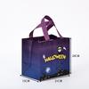 Bolsa de Mano de Tela No Tejida Personalizada Halloween Colorida Bolsa para Empaque de Dulces Calabaza Logotipo Impreso Halloween Regalo Divertido