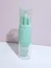 Set de Pinceles de Maquillaje Seis en Uno, Pincel para Base, Pincel para Rubor, Pincel para Sombra de Ojos, Pincel de Maquillaje Multifuncional Retráctil y Portátil con Cubierta