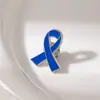 Broche de Cinta de Lazo en Forma de Corazón Pin Antiexposición Venta al por Mayor Transfronteriza Personalización Ligera