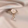 Nuevo Broche de Esmalte Chino Retro Fénix Pipa Abanico Flor Pin Accesorios Hanfu Qipao Broche de Tendencia Nacional