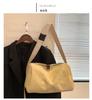Bolso de mano de pana estilo coreano, nuevo, combinable con todo, estilo occidental, sencillo, de gran capacidad, para celebridades de Internet, al por mayor, bolso bandolera para mujer