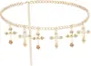 Joyería transfronteriza europea y americana, cadena corporal sexy de cadena de metal dorado, multicapa, moderna, versátil cadena de cintura, entalladora de cintura