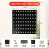 Tablero decorativo perforado para entrada de casa, panel divisor sin taladro para oficina, estante de exhibición de almacenamiento DIY para cocina y baño