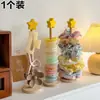 Suporte de Prendedor de Cabelo Estrela, Rack Criativo de Armazenamento e Exibição de Prendedores de Cabelo Estrela, Organizador de Mesa, Rack de Armazenamento de Prendedores de Cabelo e Presilhas Tubarão de Madeira Maciça