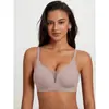 Talla Europea Transfronterizo Sin Costuras Espalda Bonita Una Pieza Ropa Interior Botones Traseros Sin Aro Chaleco Mujer Exportación Talla Grande Sujetador Push-Up