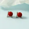 Pendientes de Letra V con Diamantes y Perlas, Sencillos y de Moda, Estilo Elegante y Femenino, Estilo Coreano y Japonés, Versátiles, Venta Directa del Fabricante, Modernos