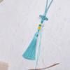 Nudo chino cuerda de mano colgante de borla diy bolsita colgante accesorios cuerda antiguo coche colgante monedero cordón fabricantes mayoreo
