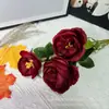 3 Flores Artificiales Austin Cappuccino, Arreglos de Boda, Guías de Camino, Arreglos Florales, Flores de Decoración de Boda, Flores Artificiales