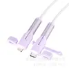 Cubierta Protectora para Cable de Datos, Cubierta de Silicona Antirotura, Hebilla Protectora para Enrollar, Dispositivo Protector contra Mordeduras de Cable, Cubierta Protectora para Conector